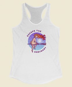 Escape The Ordinary 80s Racerback Tank Top