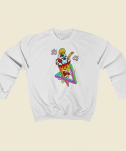 Eyes Scream Zombie 80s Sweatshirts Style