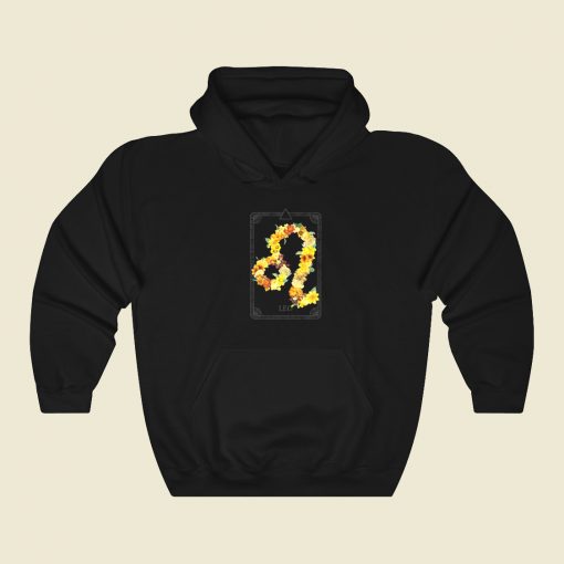 Floral Zodiac Sign Leo Hoodie Style