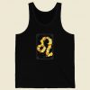 Floral Zodiac Sign Leo 80s Tank Top