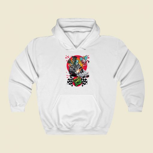 Funny Zombie Race Day Hoodie Style