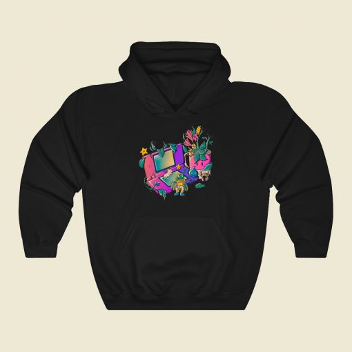 Gaming Adventure Graphic Hoodie Style