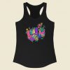 Gaming Adventure Graphic 80s Racerback Tank Top