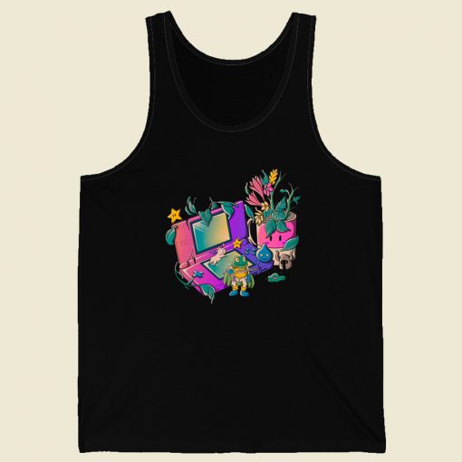 Gaming Adventure Graphic 80s Tank Top