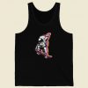 Glitch Skater Astronaut 80s Tank Top