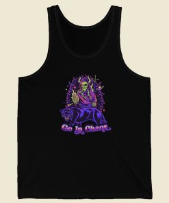 Go In Chaos With Satan 80s Tank Top