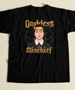 Goddess Of Mischief Graphic 80s T Shirt Style