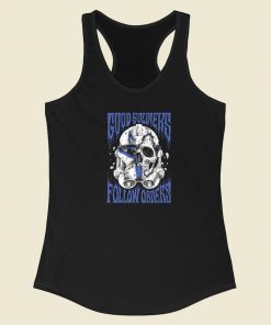 Good Soldiers Follow Orders 80s Racerback Tank Top