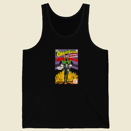 Great Saiyaman Comics 80s Tank Top