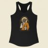 Happy Hallowed Weenie 80s Racerback Tank Top