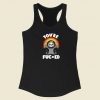 Happy Reaper Fuced Funny 80s Racerback Tank Top