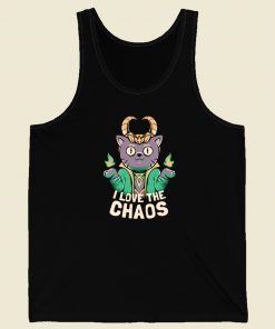 I Love The Chaos 80s Tank Top