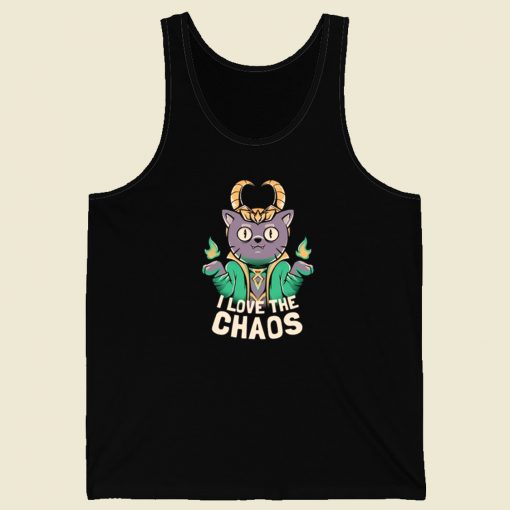 I Love The Chaos 80s Tank Top