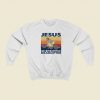 Jesus The Ultimate Deadlifter 80s Sweatshirts Style