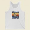 Jesus The Ultimate Deadlifter 80s Tank Top