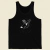 Killer Whale Astronaut 80s Tank Top