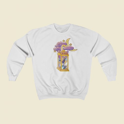 Lantern Dreams Graphic 80s Sweatshirts Style