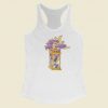 Lantern Dreams Graphic 80s Racerback Tank Top