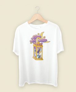 Lantern Dreams Graphic 80s T Shirt Style