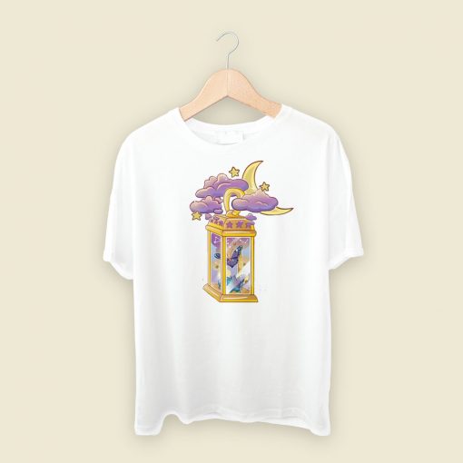 Lantern Dreams Graphic 80s T Shirt Style