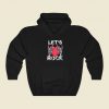 Lets Rock And Roll Music Vintage Hoodie Style