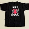 Lets Rock And Roll Music Vintage 80s T Shirt Style