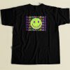 Mardi Gras Leopard Smiley Face T Shirt Style