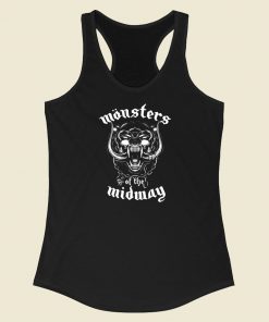 Monsters Of The Midway 80s Racerback Tank Top