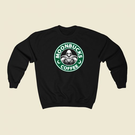 Moonbucks Coffee Funny 80s Sweatshirts Style