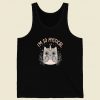 Mystical Kitty Funny 80s Tank Top