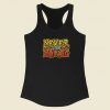 Never Stop Hoping Graffiti 80s Racerback Tank Top