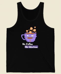 No Koffee No Workee 80s Tank Top