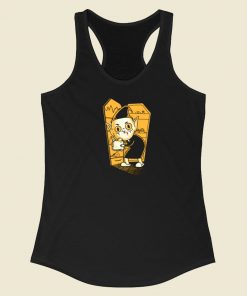 Num Num Feratu Funny 80s Racerback Tank Top