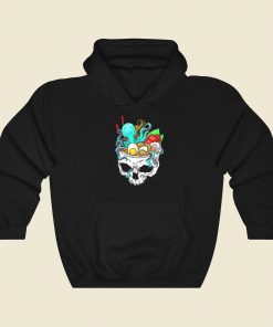 Octopus Skull Ramen Hoodie Style