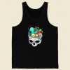 Octopus Skull Ramen 80s Tank Top