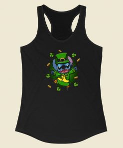 Ohana Patrick Day 80s Racerback Tank Top