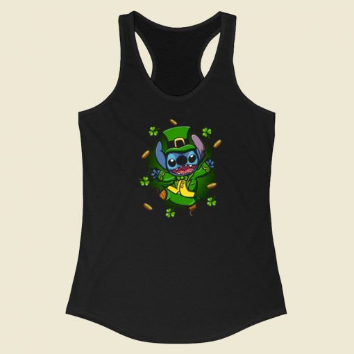 Ohana Patrick Day 80s Racerback Tank Top