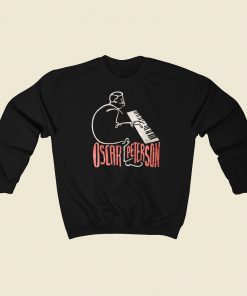 Oscar Peterson Jazz 80s Sweatshirts Style