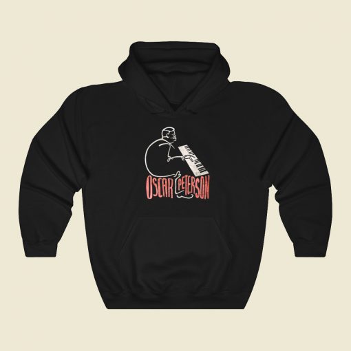 Oscar Peterson Jazz Hoodie Style