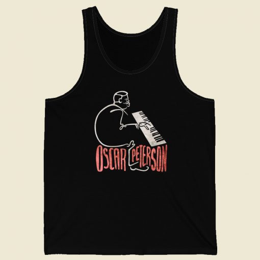 Oscar Peterson Jazz 80s Tank Top