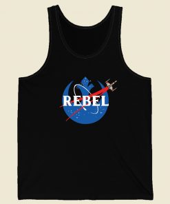 Parody Rebel Nasa 80s Tank Top