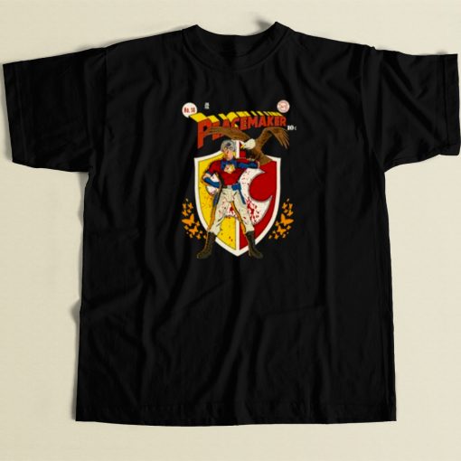 Peacemaker Eagly Comics 80s T Shirt Style