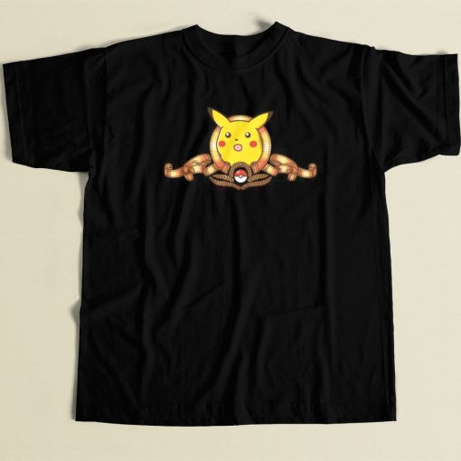 Pika Studios Funny Parody 80s T Shirt Style