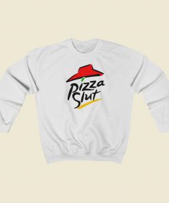 Pizza Slut Funny Food Parody 80s Sweatshirts Style