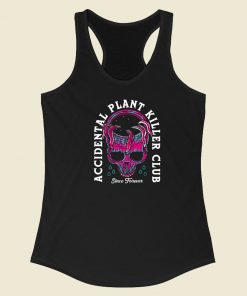 Plant Killer Club 80s Racerback Tank Top