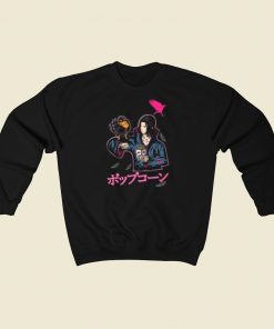 Popcorn Crow Itachi 80s Sweatshirts Style