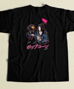 Popcorn Crow Itachi 80s T Shirt Style