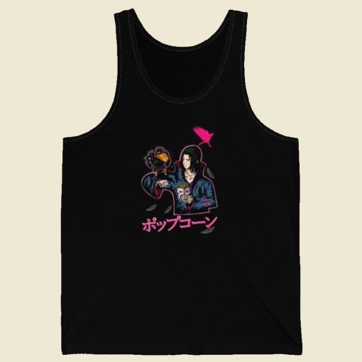 Popcorn Crow Itachi 80s Tank Top