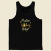 Positive Vibes Only Pineapple 80s Tank Top