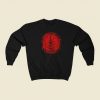 Red Moon Fern Graphic 80s Sweatshirts Style